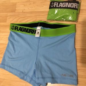 Flag nor Fail women’s spandex shorts